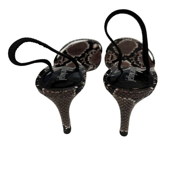 Jeffrey Campbell x Free People 6.5 Hera Strappy Snakeskin Heels New in Box - Picture 6 of 13